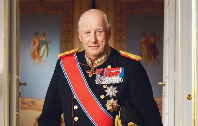 Lenkje til artikkel: Hans Majestet Kong Harald V er død