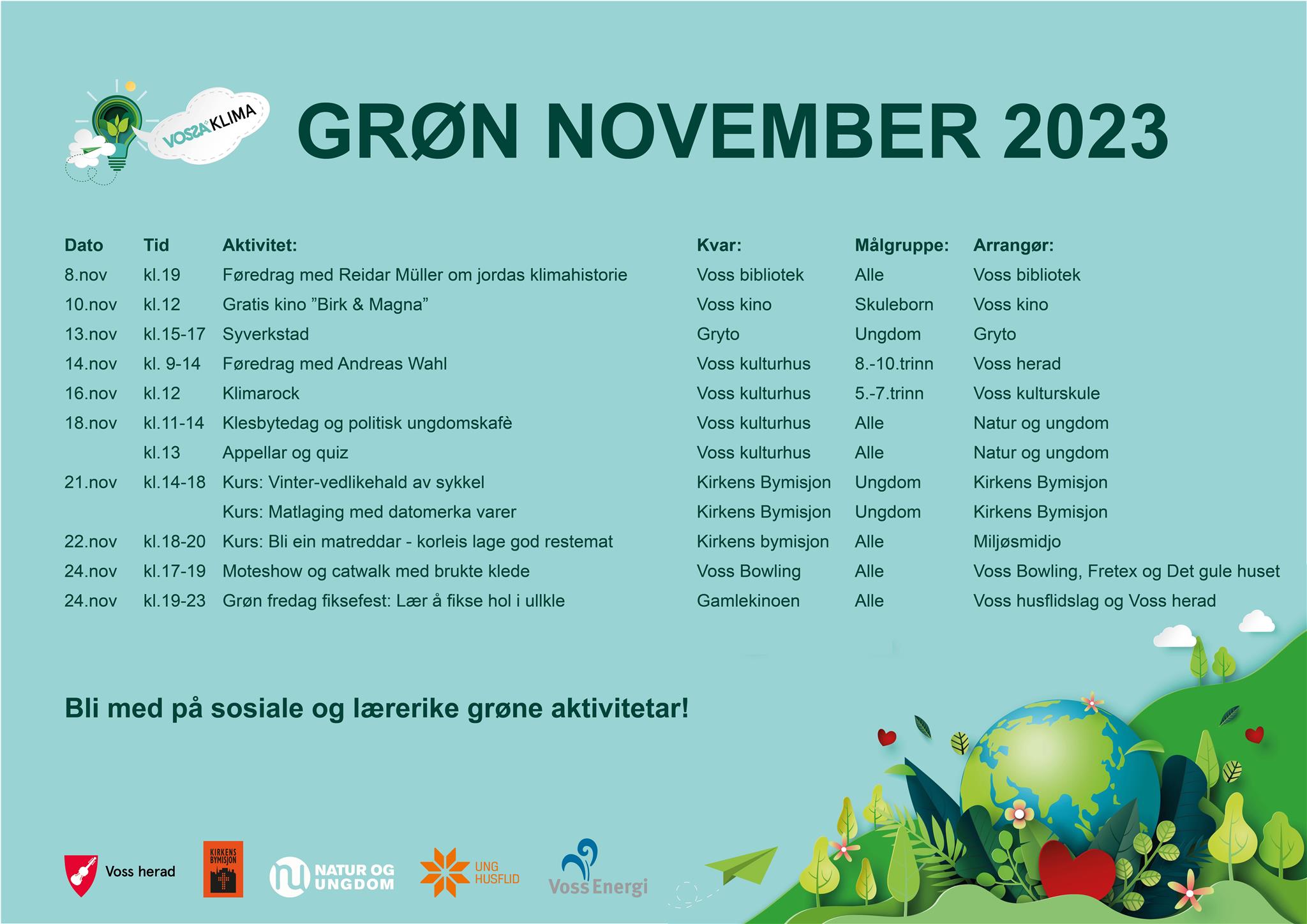 Program for Grøn November2023